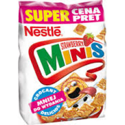 NESTLE Platki cini minis truskawkowe 16x250g